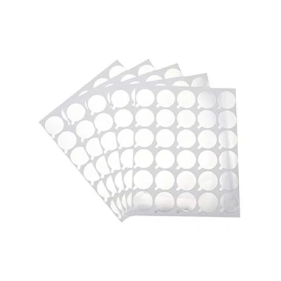 Abbildung von Lurrose 300 stücke Einweg Wimpernkleber Halter Palette Wasserdichte Aufkleber Papier Wimpernverlängerung Kleber Pad Klebstoff Auf Wimpern Jade Stein 2,1 cm