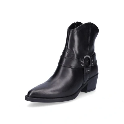 Abbildung von Tamaris Cowboy/Bikerstiefelette, Damen, Größe: 40, Black leather Schuhe
