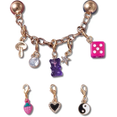Abbildung von Crocs Schuhanstecker &quot;Jibbitz™ &quot;Custom Charm Chain&quot;&quot;, (Set, 5 tlg., Kein Spielzeug. Nicht für Kinder unter 3 Jahren geeignet), Schuh Dekoration mit Kette und Anhängern
