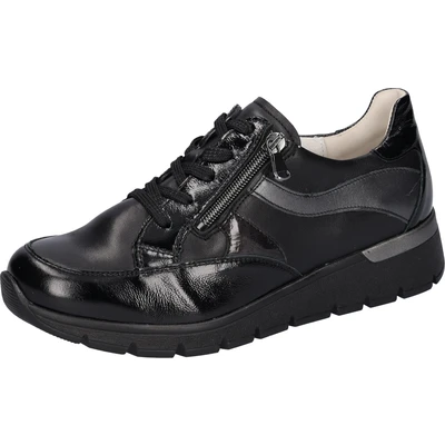 Abbildung von Waldläufer Sneaker &quot;K RAMONA&quot;, Freizeitschuh, Halbschuh, Schnürschuh in Komfortweite K (=extraweit)