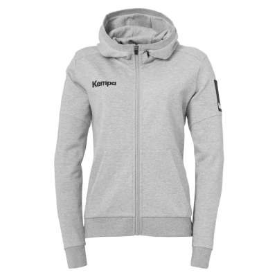 Abbildung von Kempa Sweatjacke, Damen, Größe: Large, Grau melange