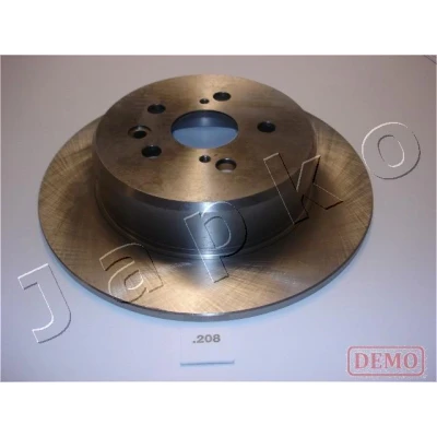 Abbildung von JAPKO Bremsscheibe TOYOTA: Celica V Coupe Hinterachse 287,5mm 10mm 5 54mm voll lackiert 61208C 4243120140,4243120150,4243120240 Bremsscheiben