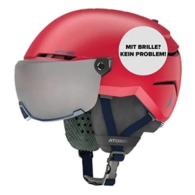 Abbildung von Atomic Savor Visor Junior Red XS (48 52 cm) Skihelm
