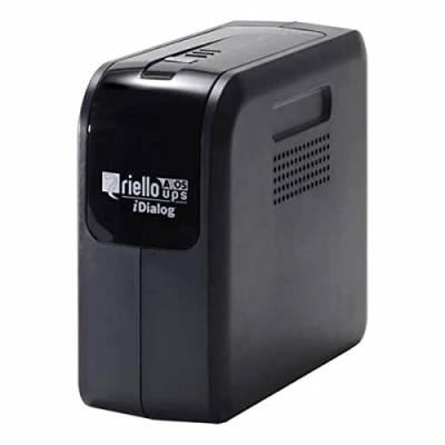 Abbildung von Riello iDialog 600VA Unterbrechungsfreie Stromversorgung (UPS) 4 AC Ausgänge 360 W Stromversorgungen (USP) (600 VA, W, 220 V, 240 230 V)
