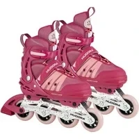 Abbildung von HUDORA Inline Skates Comfort Inliner für Kinder &amp; Jugendliche in versch. Größen Roller bis zu 6 Weite Länge verstellbar atmungsaktive Freizeit