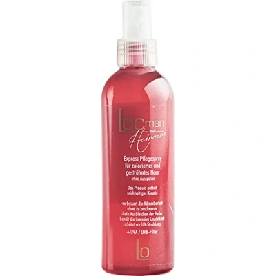 Abbildung von Locman Keratin Express Pflegespray für coloriertes &amp; gesträhntes Haar 200ml