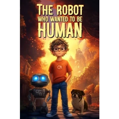 Abbildung von the Robot who Wanted to be Human, A Fun Children’s Book About Robots, Laughs, Friendship and Creativity: For you, one dares create