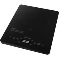 Abbildung von Cecotec Tragbarer Induktionsplatte Full Crystal Onyx. 2000 W, Einstellbare Leistung und Temperatur 60 ºC 260 4 voreingestellte Programme, Schwarz