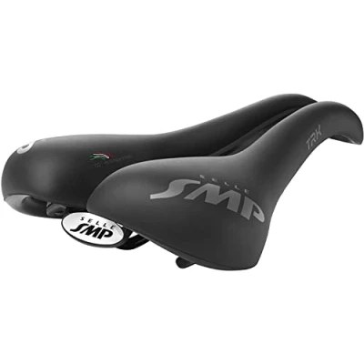 Abbildung von SMP4Bike Damen TRK Fahrraddsattel, schwarz, 27.2 x 17.7 cm