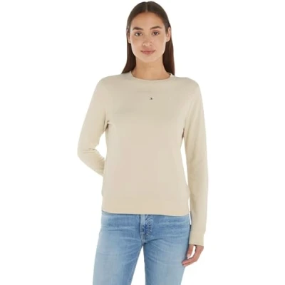 Abbildung von Tommy Jeans Sweatshirt &quot;TJW REG LINEAR CREW EXT&quot;, mit Logoschriftzug
