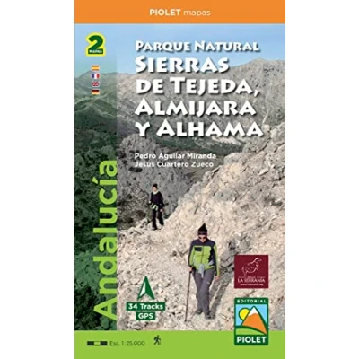 Abbildung von Parque Natural Sierras de Tejeda, Almijara y Alhama : Andalucía. Escala 1:25.000