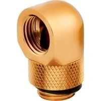 Abbildung von Corsair Hydro X Series, 45 Adapter drehbar Doppelpack (Standard G1/4 Gewinde (BSPP) Messing Gefertigt, Drehmechanismus mit sicherer Dichtung, Ausgelegt auf hohe Durchflussraten) Chrom