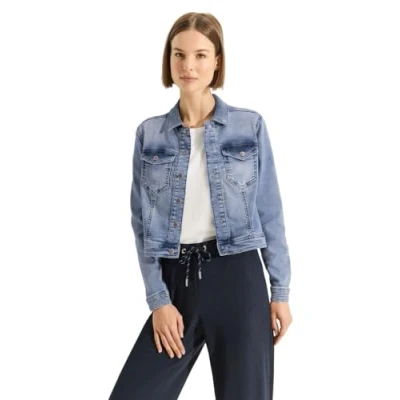 Abbildung von Cecil Coole Jeansjacke, Damen, Größe: Medium, Blau