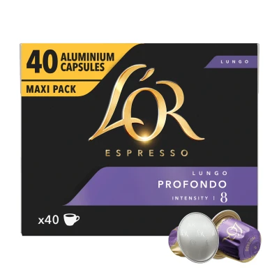 Abbildung von L&#039;OR Lungo Profondo 40 Kapseln 1 stück 210 g