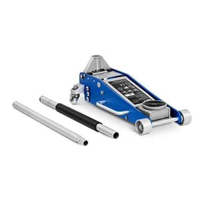 Abbildung von MSW TJ2500 Rangierwagenheber 2.500 kg Hubbereich 100 bis 465 mm hydraulischer Wagenheber Autoheber Werkstatt