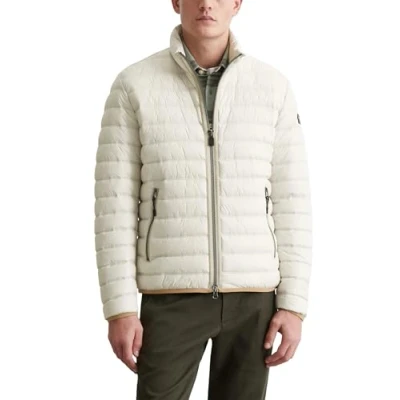 Abbildung von Marc O&#039;Polo TWIN Needle Standup Collar ZIP Pockets Elastic Binding Winterjacke, Herren, Größe: Medium, Gray silk