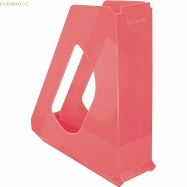 Abbildung von Esselte Zeitschriftenordner, A4 Papierablage Für Dokumente, Kataloge und Broschüren, Zuhause/Büro, Zur Schreibtischorganisation, Colour&#039;Breeze Serie, Lavendel, 628456