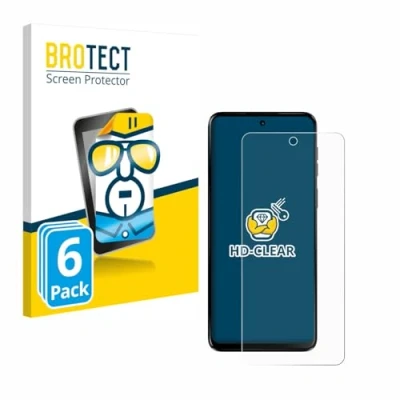 Abbildung von BROTECT (6 Stück Schutzfolie für Motorola Moto G55 Displayschutz Folie Ultra Klar