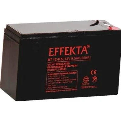 Abbildung von Effekta AGM Akku Batterie Typ BT12 9,5 12V 9,5Ah Anschluß 6,3mm