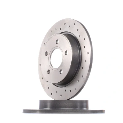 Abbildung von BREMBO XTRA LINE 08.A725.1X Bremsscheibe 271 11 5 voll, gelocht beschichtet FORD: Focus 3, 3 Turnier, Mk3 Kasten / Kombi