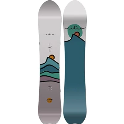 Abbildung von Nitro Snowboards Damen Drop BRD &#039;23, Allmountainboard, Directional, Cam Out Camber, All Terrain