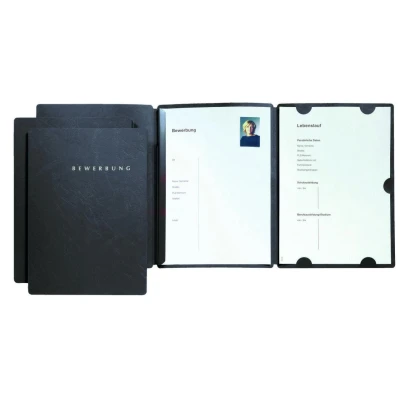 Abbildung von PAGNA Bewerbungsmappen Select DIN A4 schwarz