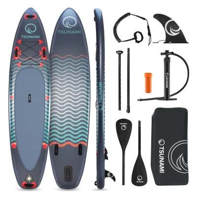 Abbildung von Stand Up Paddling Board zum Paddeln Aufgeblasen universal TSUNAMI T03 350 cm