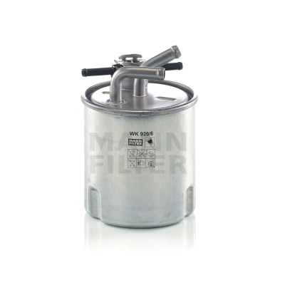 Abbildung von MANN FILTER WK 920/6 Kraftstofffilter Leitungsfilter NISSAN: NP300 Navara Pickup, Pathfinder 3, Pritsche / Fahrgestell