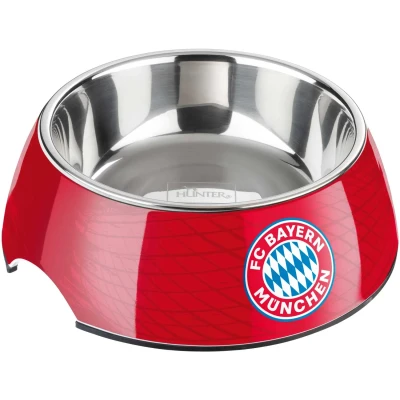 Abbildung von Hunter Futternapf Melamin Napf FC Bayern München rot