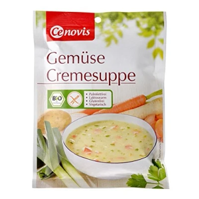 Abbildung von Cenovis Gemüse Cremesuppe bio 64 g 12er Pack
