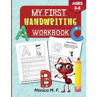 Abbildung von My First Handwriting Workbook: Exercises for kids with trace letters, line tracing, pen control, and more. Fun Easy Practice