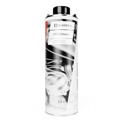 Abbildung von ELASKON UBS Schwarz Unterbodenschutz 1 Liter (ohne Sprühsytem) / Korrosionsschutz Spray und Rostschutz Spray/Unterbodenschutz für Auto/Unterbodenschutz Wachs