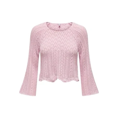 Abbildung von ONLY Damen Onlnola Life 3/4 Pullover KNT Noos, Candy Pink, M