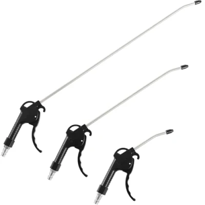 Abbildung von TECPO Ausblaspistole Werkzeug Druckluftpistole Luftpistole Druckluft Blaspistole 3 teilig
