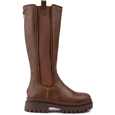 Abbildung von Rocket Dog Damen Drea Mode Stiefel, braun, 38 EU