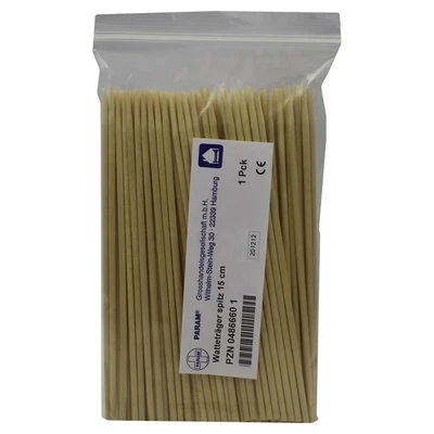 Abbildung von Watteträger 15 cm spitz 100 St
