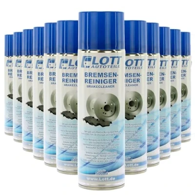Abbildung von 12x LOTT BREMSENREINIGER TEILEREINIGER INTENSIV Reiniger ENTFETTER Brake Cleaner 500ML (12 DOSEN)