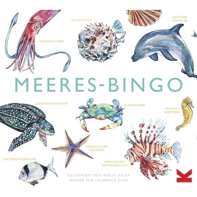 Abbildung von Laurence King Spiel, Kinderspiel Meeres Bingo