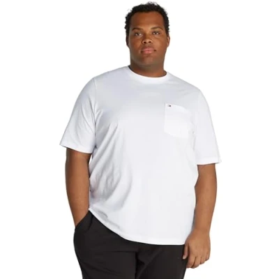 Abbildung von Tommy Hilfiger Pocket TEE Tshirt basic, Herren, Größe: XXL, White