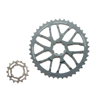 Abbildung von Stronglight Umbaukit für Shimano Kasette 40 Z HT3 inklusive 16Z Stahl Ritzel