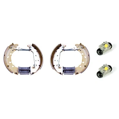Abbildung von BREMBO KIT &amp; FIT K 24 062 Bremsensatz, Trommelbremse FORD: FIESTA 5, 4, Fusion Kombi, MAZDA: 2 Hatchback, Schrägheck, 121 III Hatchback
