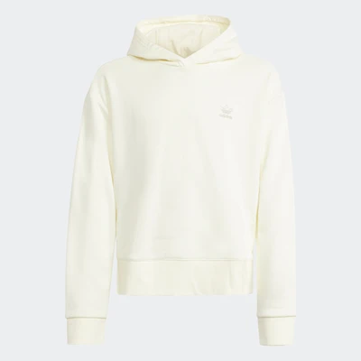 Abbildung von adidas Originals Hoodie Junior Unisex Kapuzenpullover für Kinder, Größe: 176, Ivory