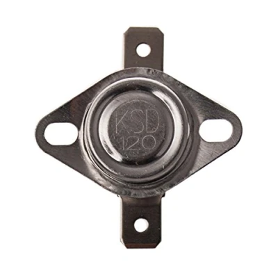 Abbildung von edi tronic Temperaturschalter 120C Öffner KSD120 Thermoschalter Temperaturbegrenzer Schalter