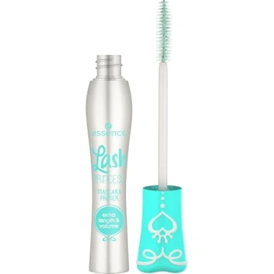 Abbildung von essence Lash PRINCESS MASCARA PRIMER extra length &amp; volume, volumengebend, grundierend, verlängernd, intensiv, vegan, ohne Mikroplastikpartikel, Nanopartikel frei, Parabene, 1er Pack (9ml)