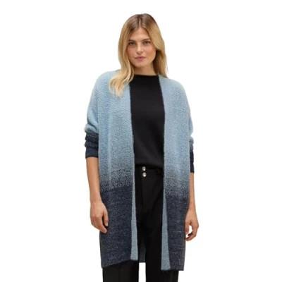 Abbildung von Street One Strickjacke, Damen, Größe: 38, Blau