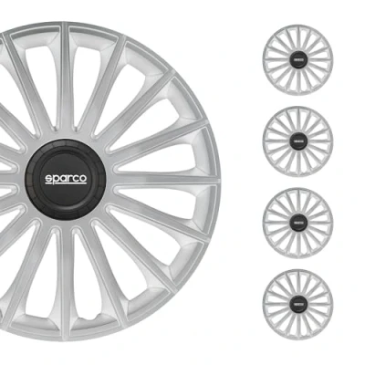 Abbildung von SPARCO Treviso SPC1593SV Radblenden 15Zoll silber