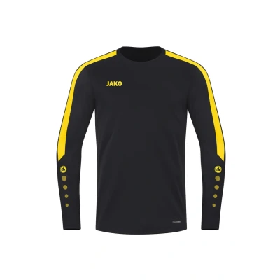 Abbildung von JAKO Teamsport Power Langarmshirt für Kinder, Größe: 140, Schwarzgelb