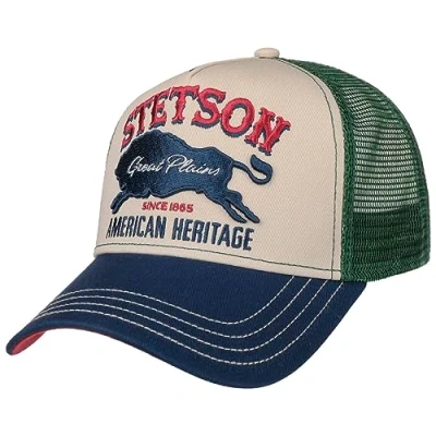 Abbildung von Stetson Trucker Cap Baseball Great Plains mit Markenstickerei Truckercap Snapback