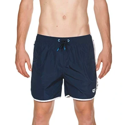 Abbildung von ARENA Herren Team Stripe Badehose, Navy white navy, L EU