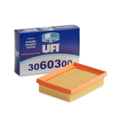 Abbildung von UFI 30.603.00 Luftfilter 38mm 117mm 179mm Filtereinsatz TOYOTA: Yaris III Schrägheck, Aygo, C HR, PEUGEOT: 108 CITROËN: C1 II